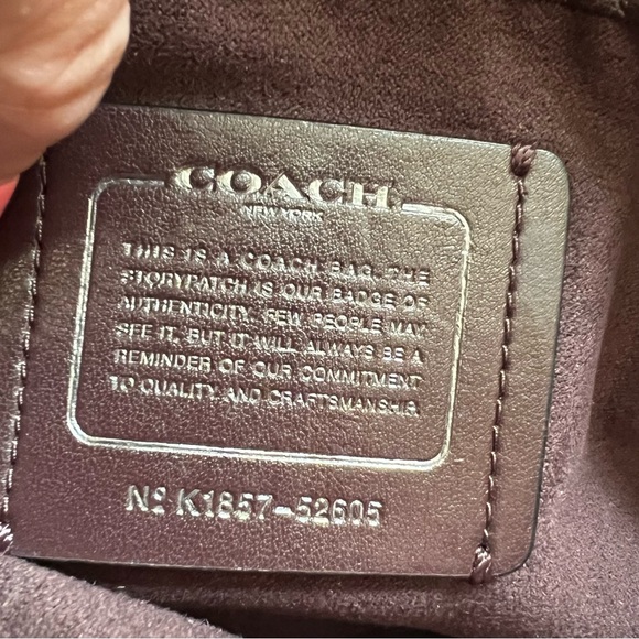 Coach Parker with Ombré Quilting Leather Shoulder Crossbody GOOD USED CONDITION - Picture 13 of 16